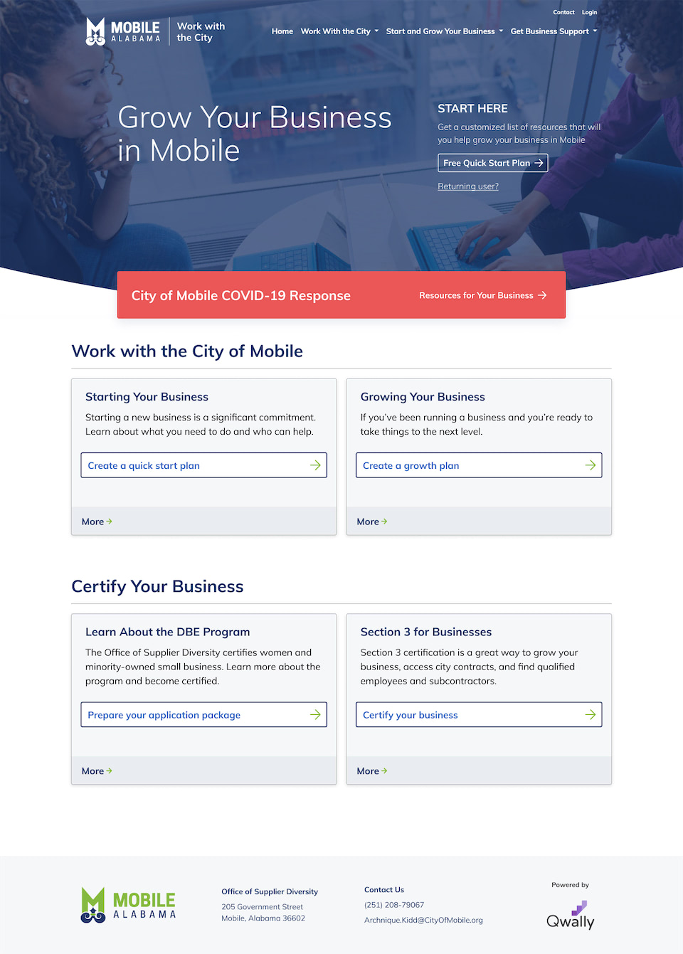 Work with Mobile portal design.